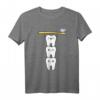 Lustiges Zahnarzthelferin & Zahnarzt Kieferorthopädie T-Shirt mit Zahnmotiv – Perfekt für Zahnmedizin-Profis, Studenten & Teammitglieder