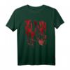 Blutige Hände Blutspritzer Kostüm Zombie Blut T-Shirt – Perfekt für Halloween, Fasching & Horror-Fans