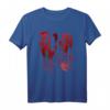 Blutige Hände Blutspritzer Kostüm Zombie Blut T-Shirt – Perfekt für Halloween, Fasching & Horror-Fans