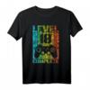 18. Geburtstag Geschenk Mann Gamer Level Complete T-Shirt - Lustiges Retro Camouflage Design für Zocker und Gamer zum 18. Geburtstag