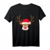 Kinder Weihnachts Schlafanzug mit süßem Rentier - Festliches Pyjama-Outfit für Mädchen und Jungen, Perfekt für Familienfotos & Geschenke