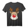 Süßes Rentier Rudolf Rote Nase Weihnachten Xmas Party T-Shirt – Für Groß und Klein, perfekt für festliche Feiertage