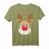 Süßes Rentier Rudolf Rote Nase Weihnachten Xmas Party T-Shirt – Für Groß und Klein, perfekt für festliche Feiertage
