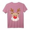 Süßes Rentier Rudolf Rote Nase Weihnachten Xmas Party T-Shirt – Für Groß und Klein, perfekt für festliche Feiertage
