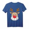 Süßes Rentier Rudolf Rote Nase Weihnachten Xmas Party T-Shirt – Für Groß und Klein, perfekt für festliche Feiertage