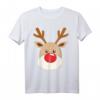 Süßes Rentier Rudolf Rote Nase Weihnachten Xmas Party T-Shirt – Für Groß und Klein, perfekt für festliche Feiertage