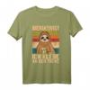 Bieraktivist Ich klebe an der Theke - Lustiges Sauf Spruch T-Shirt für Party- und Bierliebhaber
