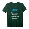 Heimat Deutschland Freiheit Demonstration Slogan AfD T-Shirt – Patriotisches Geschenk für Demonstranten, Unterstützer & Widerstandskämpfer