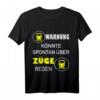 Eisenbahn Zug Dampfzug Lokomotive Lustig T-Shirt – Für Eisenbahn- und Dampflok-Liebhaber, Sammler & Humorvolle Fans
