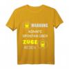 Eisenbahn Zug Dampfzug Lokomotive Lustig T-Shirt – Für Eisenbahn- und Dampflok-Liebhaber, Sammler & Humorvolle Fans
