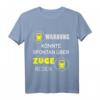 Eisenbahn Zug Dampfzug Lokomotive Lustig T-Shirt – Für Eisenbahn- und Dampflok-Liebhaber, Sammler & Humorvolle Fans