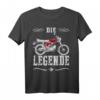 Die Legende Moped Simson-S51 T-Shirt – Perfektes Geschenk für Tuning-Fans, Opa, Vater und Simson-Liebhaber