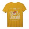 Die Legende Moped Simson-S51 T-Shirt – Perfektes Geschenk für Tuning-Fans, Opa, Vater und Simson-Liebhaber