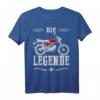 Die Legende Moped Simson-S51 T-Shirt – Perfektes Geschenk für Tuning-Fans, Opa, Vater und Simson-Liebhaber