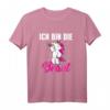 Ich bin die Braut JGA Einhorn Hochzeit Junggesellenabschied T-Shirt – Lustige Team Braut Kleidung für Malle & Mallorca Feier