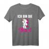 Ich bin die Braut JGA Einhorn Hochzeit Junggesellenabschied T-Shirt – Lustige Team Braut Kleidung für Malle & Mallorca Feier