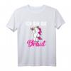 Ich bin die Braut JGA Einhorn Hochzeit Junggesellenabschied T-Shirt – Lustige Team Braut Kleidung für Malle & Mallorca Feier