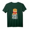 Pommes Power Für Fritten Pommes Frites Fan T-Shirt - Lustiges Geschenk für Pommes Liebhaber & Fast Food Fans