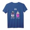 Ich ohne Kaffee Ich mit Kaffee - Lustiges Kaffee Spruch T-Shirt für Kaffeeliebhaber, perfekt als Geschenk zu Weihnachten oder Geburtstag