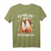 Ich mag halt Meerschweinchen - Lustiges Damen & Mädchen T-Shirt als Geschenk für Meerschweinchenbesitzerinnen zu Geburtstag & Weihnachten