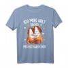 Ich mag halt Meerschweinchen - Lustiges Damen & Mädchen T-Shirt als Geschenk für Meerschweinchenbesitzerinnen zu Geburtstag & Weihnachten