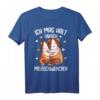 Ich mag halt Meerschweinchen - Lustiges Damen & Mädchen T-Shirt als Geschenk für Meerschweinchenbesitzerinnen zu Geburtstag & Weihnachten