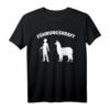Lustiges Alpaka Führungskraft Lama Hof Spaziergang Tier T-Shirt – Perfektes Geschenk für Tierliebhaber, Freunde & Familie zu Weihnachten & Geburtstag