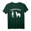 Lustiges Alpaka Führungskraft Lama Hof Spaziergang Tier T-Shirt – Perfektes Geschenk für Tierliebhaber, Freunde & Familie zu Weihnachten & Geburtstag