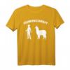 Lustiges Alpaka Führungskraft Lama Hof Spaziergang Tier T-Shirt – Perfektes Geschenk für Tierliebhaber, Freunde & Familie zu Weihnachten & Geburtstag