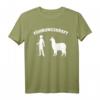 Lustiges Alpaka Führungskraft Lama Hof Spaziergang Tier T-Shirt – Perfektes Geschenk für Tierliebhaber, Freunde & Familie zu Weihnachten & Geburtstag
