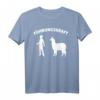 Lustiges Alpaka Führungskraft Lama Hof Spaziergang Tier T-Shirt – Perfektes Geschenk für Tierliebhaber, Freunde & Familie zu Weihnachten & Geburtstag