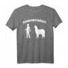 Lustiges Alpaka Führungskraft Lama Hof Spaziergang Tier T-Shirt – Perfektes Geschenk für Tierliebhaber, Freunde & Familie zu Weihnachten & Geburtstag