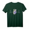 Hessisches Apfelwein T-Shirt mit Bembel Herzschlag - Traditionelles Geschenk für Hessen-Fans, Frankfurt, Wiesbaden & Kassel
