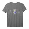 Hessisches Apfelwein T-Shirt mit Bembel Herzschlag - Traditionelles Geschenk für Hessen-Fans, Frankfurt, Wiesbaden & Kassel