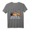 Life Is Full Of Important Choices Gitarre Gitarrist Musiker T-Shirt – Perfektes Geschenk für Musiker, Gitaristen & Musikliebhaber