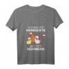 Damen T-Shirt 'Ich bin die Verrückte mit den Hühnern' - Lustiges Bauernhof- und Hühnerliebhaberinnen Shirt mit V-Ausschnitt