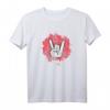 Buntes Heavy Metal T-Shirt mit Pommesgabel Design – Für Fans, Festivals & Konzerte, Geschenk für Männer, Frauen & Kinder