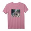 The Beatles Crossing Abbey Road T-Shirt - Offizielles Lizenzprodukt für Fans & Retro-Musikliebhaber