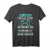 Ich Zocke Nicht Nur - Lustiges Gamer T-Shirt mit Zocker Spruch, Perfektes Geschenk für Gamer, Gamerin, Freunde & Familie