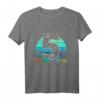 Kinder Dinosaurier T-Shirt für 5 Jahre Jungen und Mädchen - Geburtstag Retro Dino Design, ideales Geschenk zu Weihnachten & Geburtstag für Dino-Fans