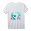 Kinder Dinosaurier T-Shirt für 5 Jahre Jungen und Mädchen - Geburtstag Retro Dino Design, ideales Geschenk zu Weihnachten & Geburtstag für Dino-Fans