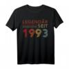 Lustiges 30. Geburtstag T-Shirt für 1993 Geborene - Perfekte Dekoration & Geschenkidee für den 30. Geburtstag