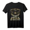 Lustiges Als Gott mich vor 18 Jahren schuf Geburtstag Birthday T-Shirt – Perfektes Geschenk für den 18. Geburtstag