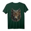 Wolf Mandala Kunstwerk Tier Druck Tierliebhaber Wolf T-Shirt – Perfektes Geschenk für Tier- und Wolfsliebhaber, Freunde & Familie