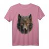 Wolf Mandala Kunstwerk Tier Druck Tierliebhaber Wolf T-Shirt – Perfektes Geschenk für Tier- und Wolfsliebhaber, Freunde & Familie