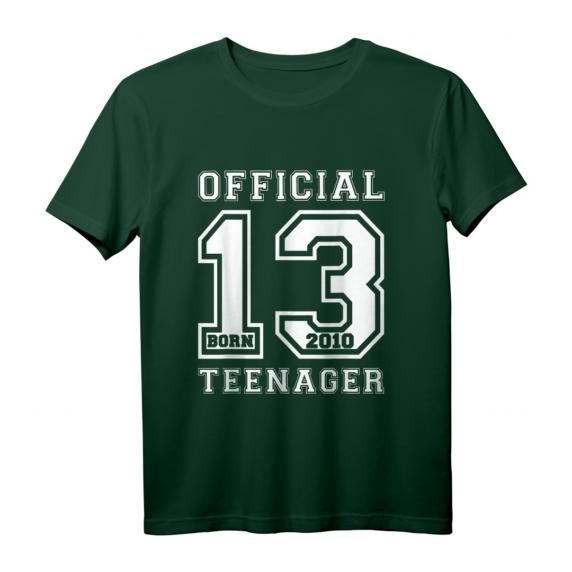 Offiziell Teenager 13 Geburtstag geboren 2010 T-Shirt – Perfektes Geschenk für Jungen, Mädchen & Überraschung für Freunde & Familie Offiziell Teenager 13 Geburtstag geboren 2010 T-Shirt – Perfektes Geschenk für Jungen, Mädchen & Überraschung für Freunde & Familie