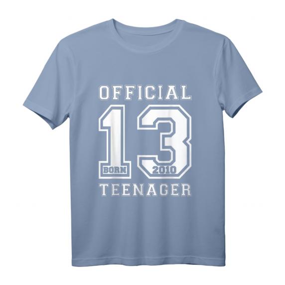 Offiziell Teenager 13 Geburtstag geboren 2010 T-Shirt – Perfektes Geschenk für Jungen, Mädchen & Überraschung für Freunde & Familie Offiziell Teenager 13 Geburtstag geboren 2010 T-Shirt – Perfektes Geschenk für Jungen, Mädchen & Überraschung für Freunde & Familie