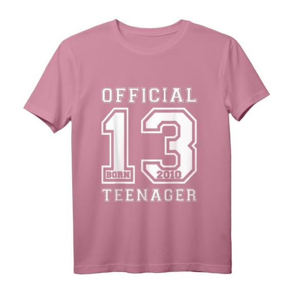 Offiziell Teenager 13 Geburtstag geboren 2010 T-Shirt – Perfektes Geschenk für Jungen, Mädchen & Überraschung für Freunde & Familie Offiziell Teenager 13 Geburtstag geboren 2010 T-Shirt – Perfektes Geschenk für Jungen, Mädchen & Überraschung für Freunde & Familie