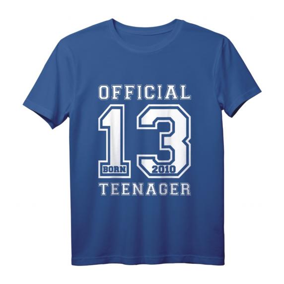 Offiziell Teenager 13 Geburtstag geboren 2010 T-Shirt – Perfektes Geschenk für Jungen, Mädchen & Überraschung für Freunde & Familie Offiziell Teenager 13 Geburtstag geboren 2010 T-Shirt – Perfektes Geschenk für Jungen, Mädchen & Überraschung für Freunde & Familie