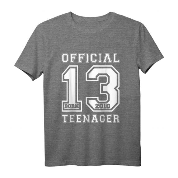 Offiziell Teenager 13 Geburtstag geboren 2010 T-Shirt – Perfektes Geschenk für Jungen, Mädchen & Überraschung für Freunde & Familie Offiziell Teenager 13 Geburtstag geboren 2010 T-Shirt – Perfektes Geschenk für Jungen, Mädchen & Überraschung für Freunde & Familie